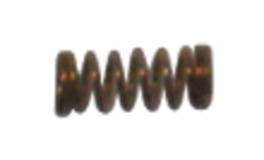 Mikrofeder in unterschiedlichen Abmessungen.